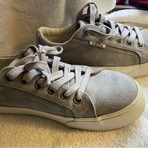 Taos Footwear Light Gray Sneakers